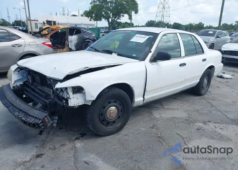 2010 Ford Crown Victoria Police Interceptor из США, поврежденный, VIN 2FABP7BV8AX146371